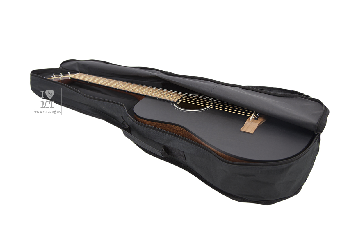Гитара акустическая FENDER FA-15 STEEL 3/4 BLACK WN w/BAG